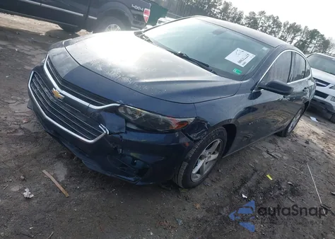 2016 Chevrolet Malibu Ls из США, поврежденный, VIN 1G1ZB5STXGF220204